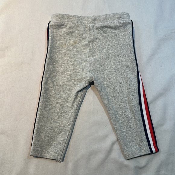 Tommy Hilfiger Gray and Red Sporty Leggings - Picture 3 of 3